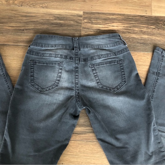 Maurice’s, skinny jeans, smoke gray denim, size Small-R - Picture 6 of 11